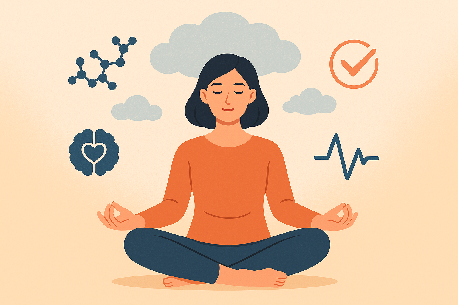 5 effets de la méditation sur le stress et l'anxiété